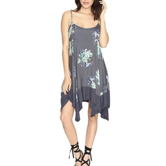 Free People Faded Bloom Mini Slip Dress Women's XS - Picture 1 of 11